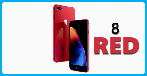 Apple chính thức ra mắt iPhone 8 và 8 Plus đỏ (PRODUCT)RED: Mặt trước màu đen, bán ra 13/4, giá từ 699 USD