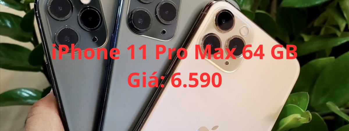 iPhone 11 Pro Max - 64GB