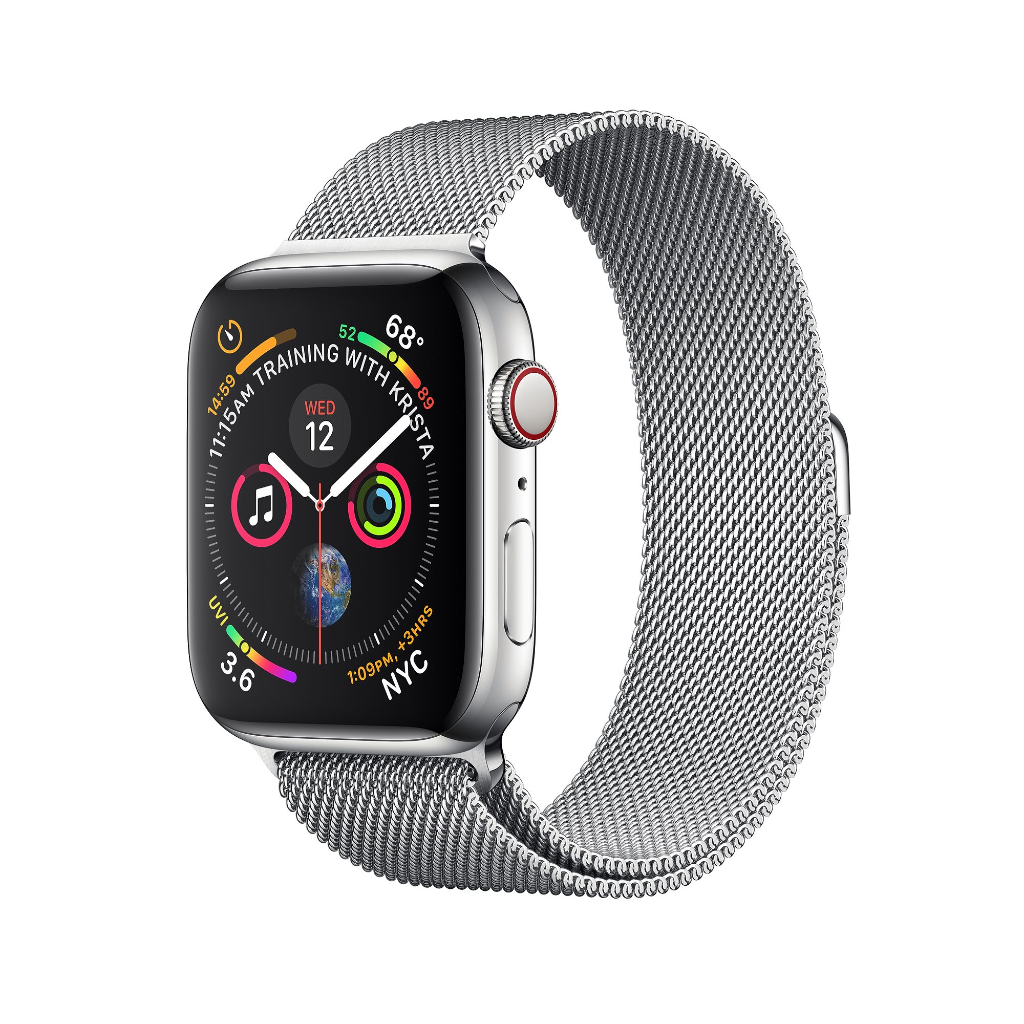 Apple Watch Series 4 - 40mm - Stainless Steel (LTE)  Chưa Active - 8.590.000 